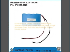 کارخانه تولید باتری‌های IFR26650 1S4P 3.2V 13.6Ah مناسب برای ذخیره انرژی سیار خانگی و تجاری، ابزارهای برقی پرقدرت، دریل‌ها، اره‌ها و سنگ‌زنی‌های زاویه‌دار، تجهیزات پزشکی قابل حمل