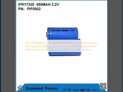 IFR17335 باتری 3.2V 450mah برای انواع دستگاه ها و سناریوها از جمله محصولات دیجیتال تجهیزات روشنایی ابزار الکتریکی دستگاه های کوچک سیستم های ذخیره انرژی