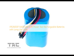 IFR26650F 6400mAh 6.4V باتری های شارژ پذیر ابزار برق با چرخه عمر طولانی