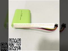 18650 باتری لیتیوم یون 1S3P 3.7V 7500mAh باتری لیتیوم یون بسته های باتری UL2054 گواهی عبور