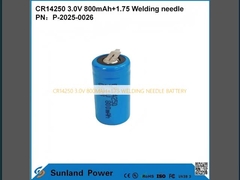 باتری CR14250 3.0V 800MAH + 1.75 سوزن جوش